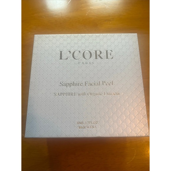 L'CORE PARIS Sapphire Facial Peel‎ Organic Detoxifying 1.7oz - Picture 2 of 5